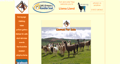 Desktop Screenshot of llamalland.com